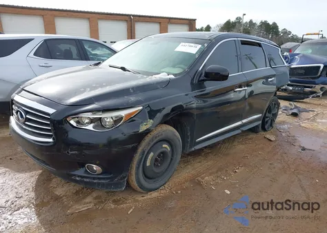 2013 Infiniti Jx35 z USA, uszkodzony, nr VIN 5N1AL0MN3DC309320